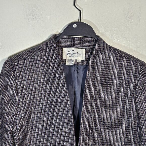 Vintage Wool Lee David Made in Japan Blazer. Crop length. In perfect condition. - Picture 3 of 9